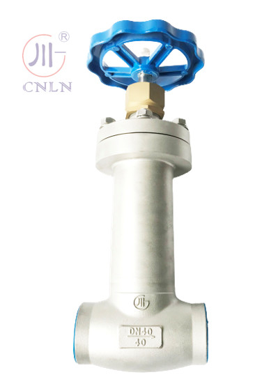 PN40 DN40 LNG/LOX/LN2/LAR/LCO2 için vakumlu düşük sıcaklıklı küre valfi