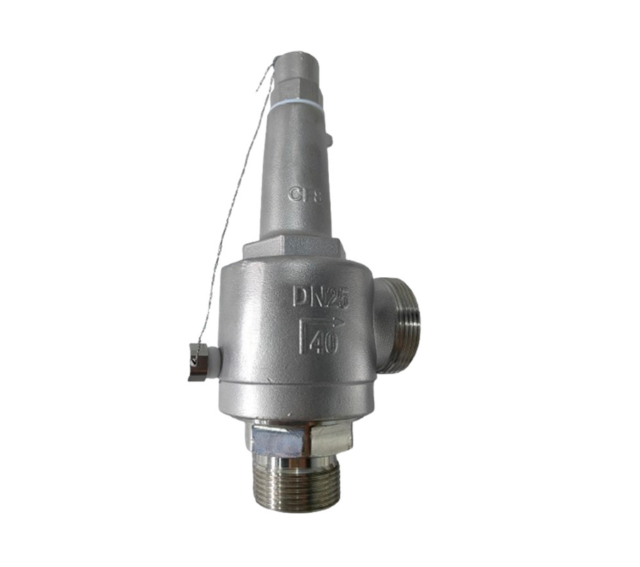 SS304 LIN LOX LAR LNG tankı için kriyojenik sert mühürleme güvenlik valfi -196 ~ 80 °C Yüksek Kalite