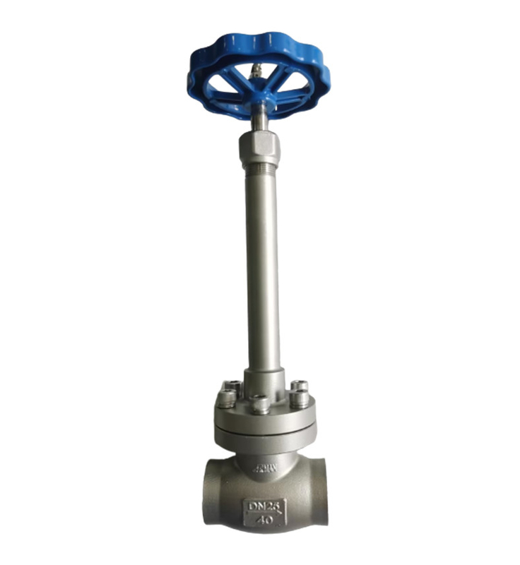 Güvenlik Kriyojenik Küre Valf -196~+80 °C LNG LOX LIN LAR LCO2 Tankı için