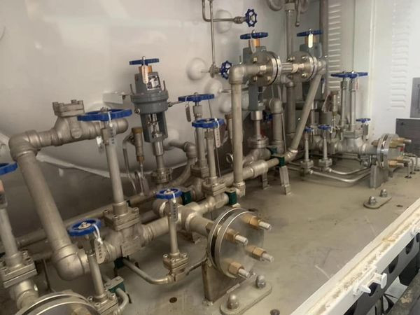 PN50 Kriyojenik küre valfi -196 ~ + 80 °C LNG için LOX LIN LAR LCO2 Tank Sıvı gazlar