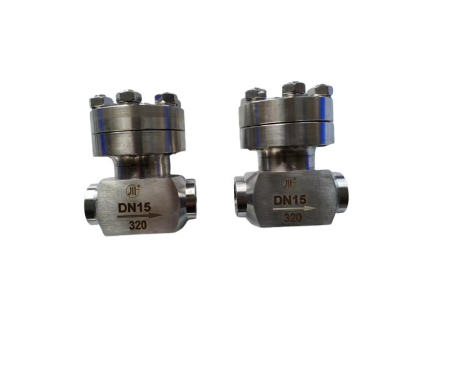 LOX LNG LIN LAR Sıvı kriyojenik gazlı yüksek basınçlı kontrol valfi, küre valfi PN320 SS304