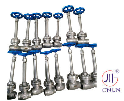 Sıvı gaz/LOX/LN2/LAR/LCO2 için paslanmaz çelik düşük sıcaklıklı küre valfi kısa sapı