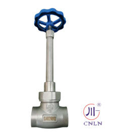 Sort sapı LN2 DN25 DLNG/LOX/LN2/LAR/LCO2 için kriyojenik soket kaynak küre valfi DJ61F-40P