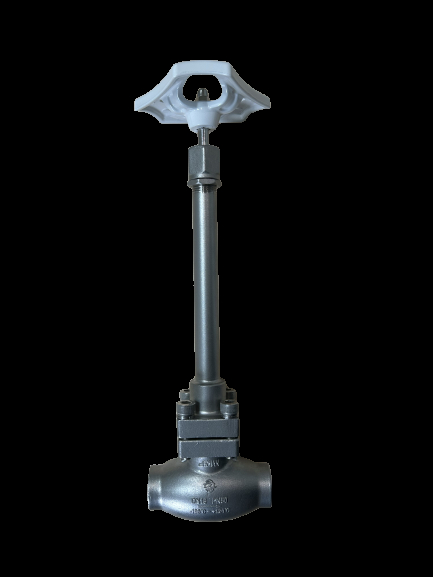 DN25 Kriyojenik Küresel Valf Paslanmaz Çelik 304/316 PTFE Dükkanlı ve CF8/CF3 Valf Bedenli -196°C ila +80°C Uygulamalar