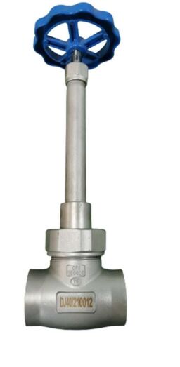 CE Sertifikalı 5.0Mpa Maksimum Basınçlı Kriyojenik Küre Valf ve LNG LOX LIN LAR Uygulamaları için Paslanmaz Çelik 304/316 Yapı