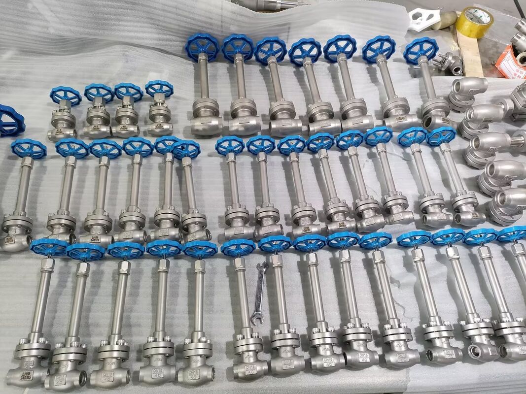 Paslanmaz çelik 304/316 Kriyojenik Küre Valfı, 5.0Mpa maksimum basınç ve -196°C ila +80°C sıcaklık aralığı